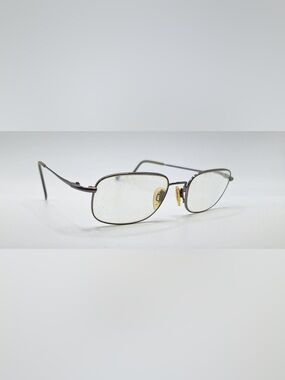 Luxottica Memorize 6502 3301 Gunmetal Oval Metal Sunglasses Frames Only